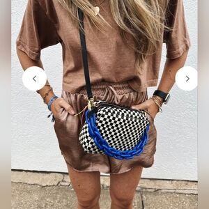 NWT Lanston Silky Soft Flowy High Waste Peach Shorts Size XSmall